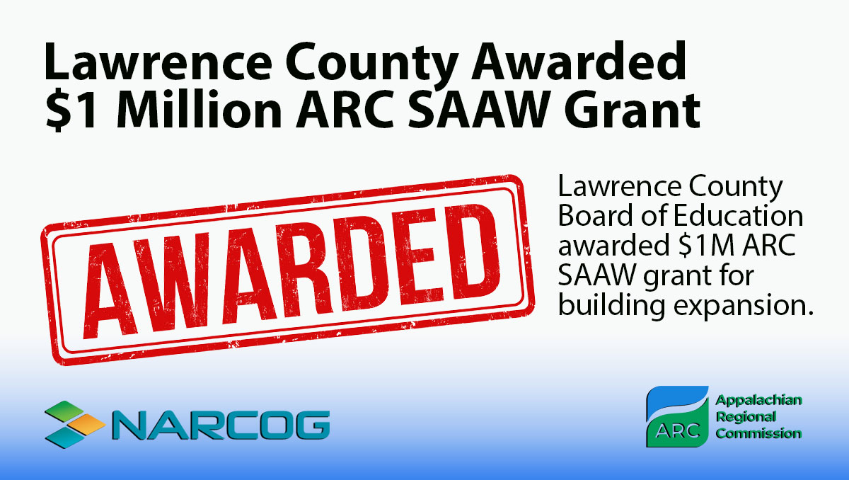 Lawrence County Awarded ARC SAAW Grant