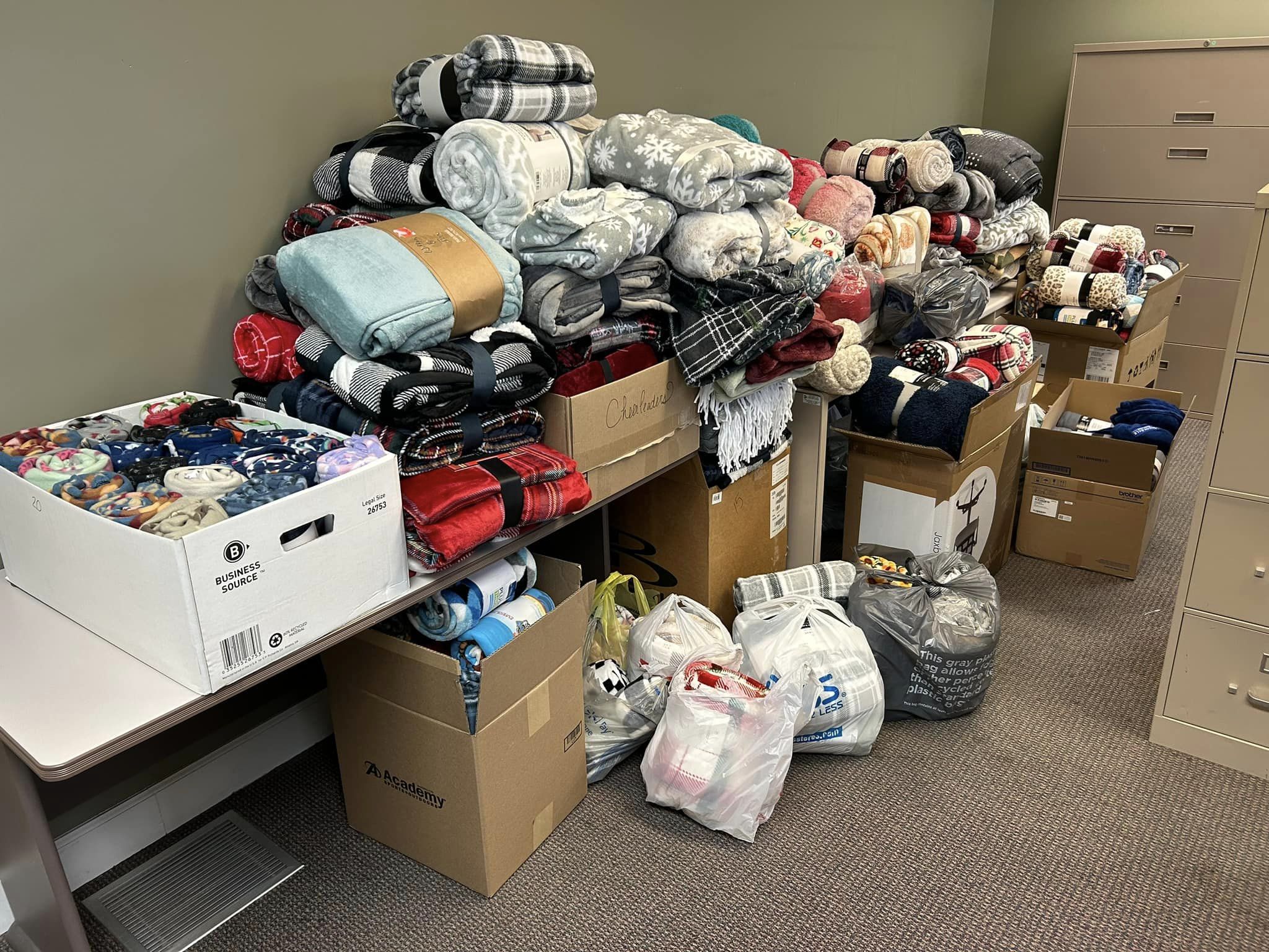 Over 400 Blankets Collected During Annual Holiday Drive