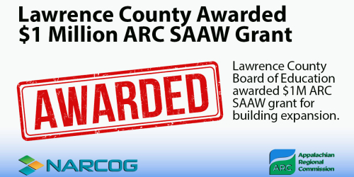 Lawrence County Awarded ARC SAAW Grant