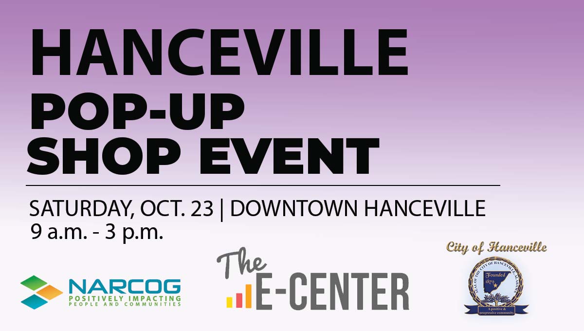 Downtown Hanceville Hosting Project Rebound Pop-up Shop Circuit Event